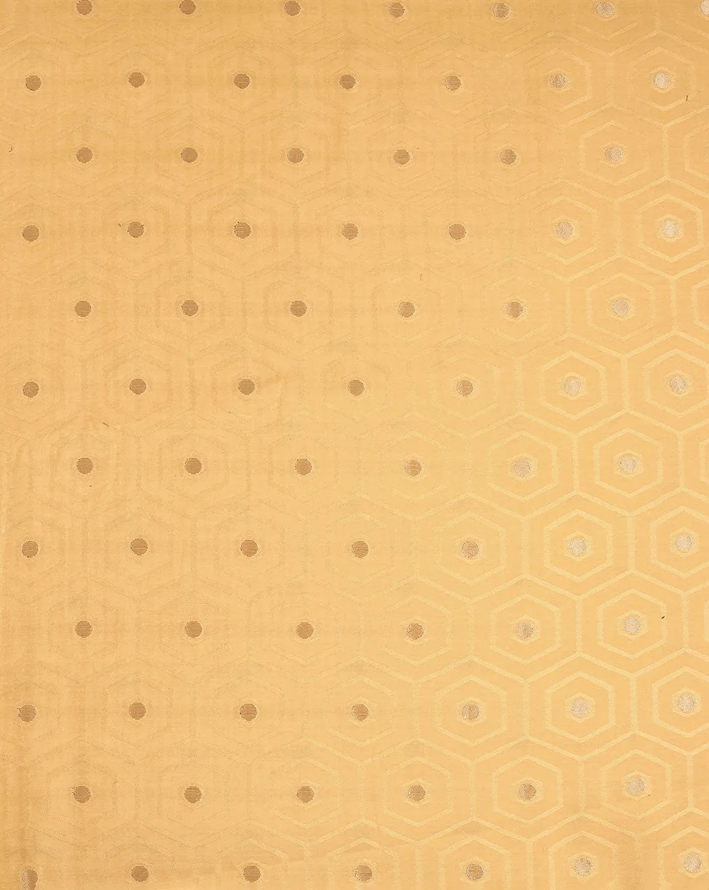 ( Pre Cut 85 CM ) Woven Zari Jacquard Chanderi Fabric