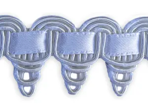 1 1/8" Art Deco Influenced Gimp Trim (Made in France)