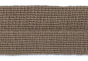 1 3/8" Khaki Fold-Over Wool Trim (Made in Japan)