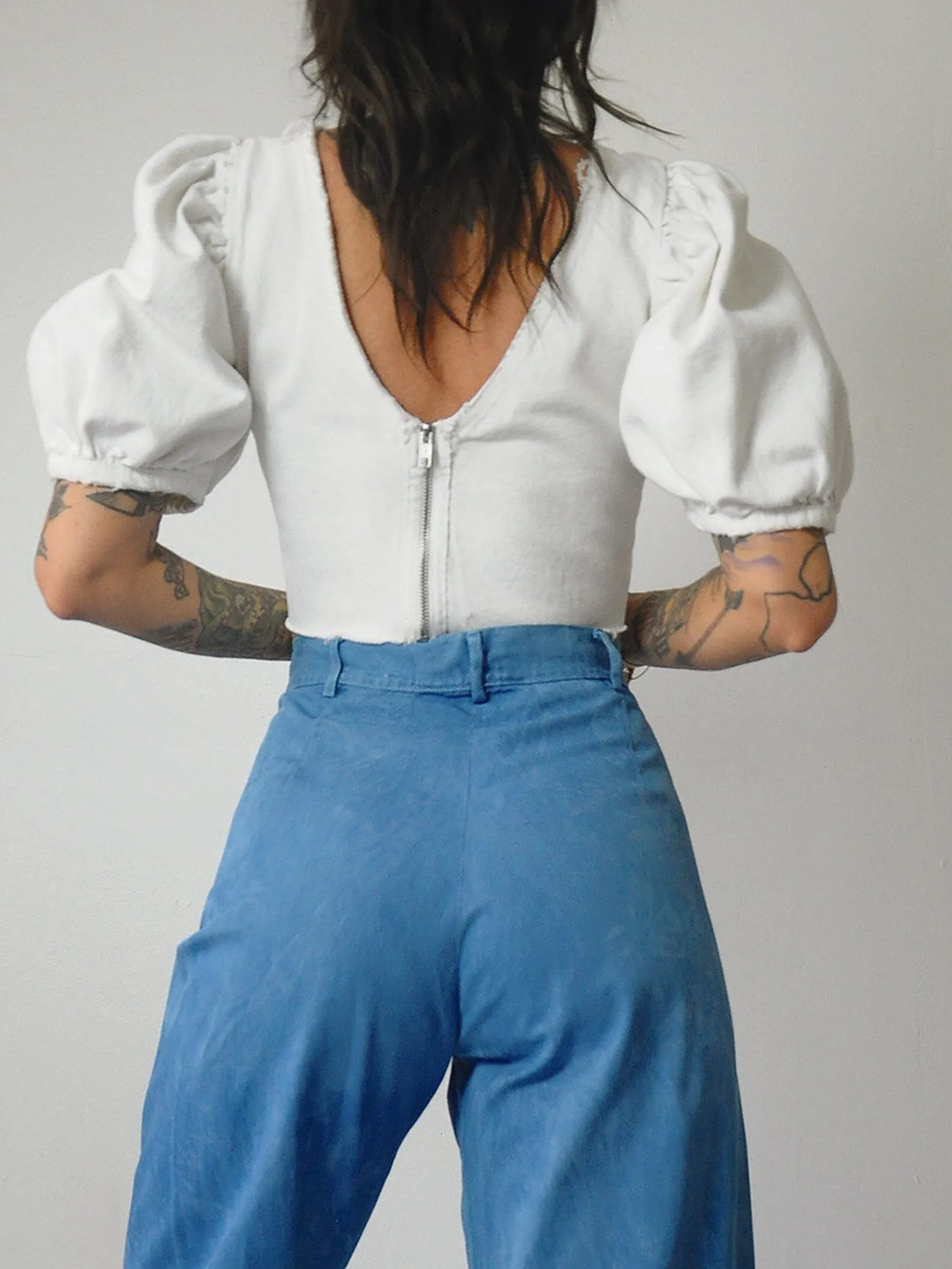 1940's Dyed Wide leg Sailor Pants (6 pairs)