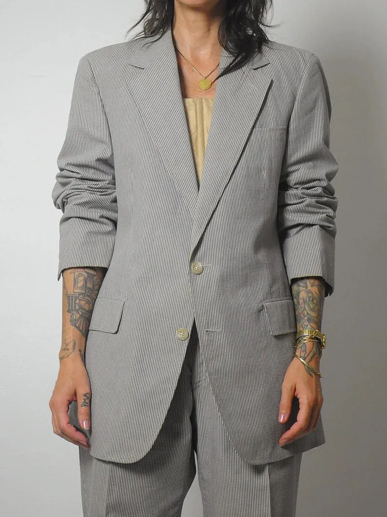 1950's Lord & Taylor Kensington Seersucker Suit