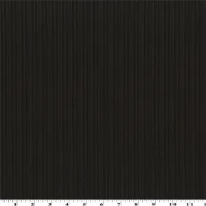 2 YD PC-Brown Wool Double Crepe Stripe Suiting Fabric