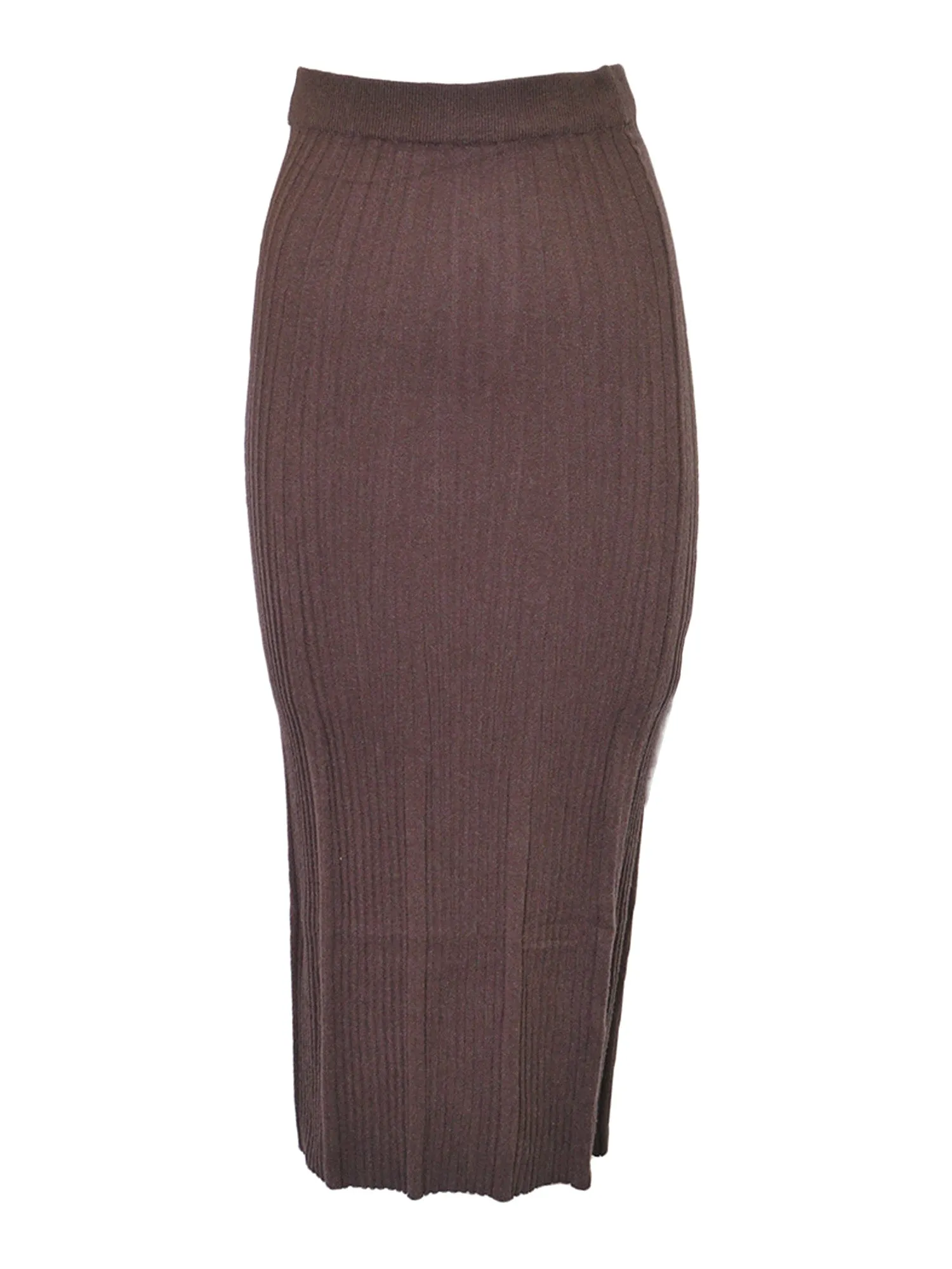 24/7 Ribbed Midi Skirt