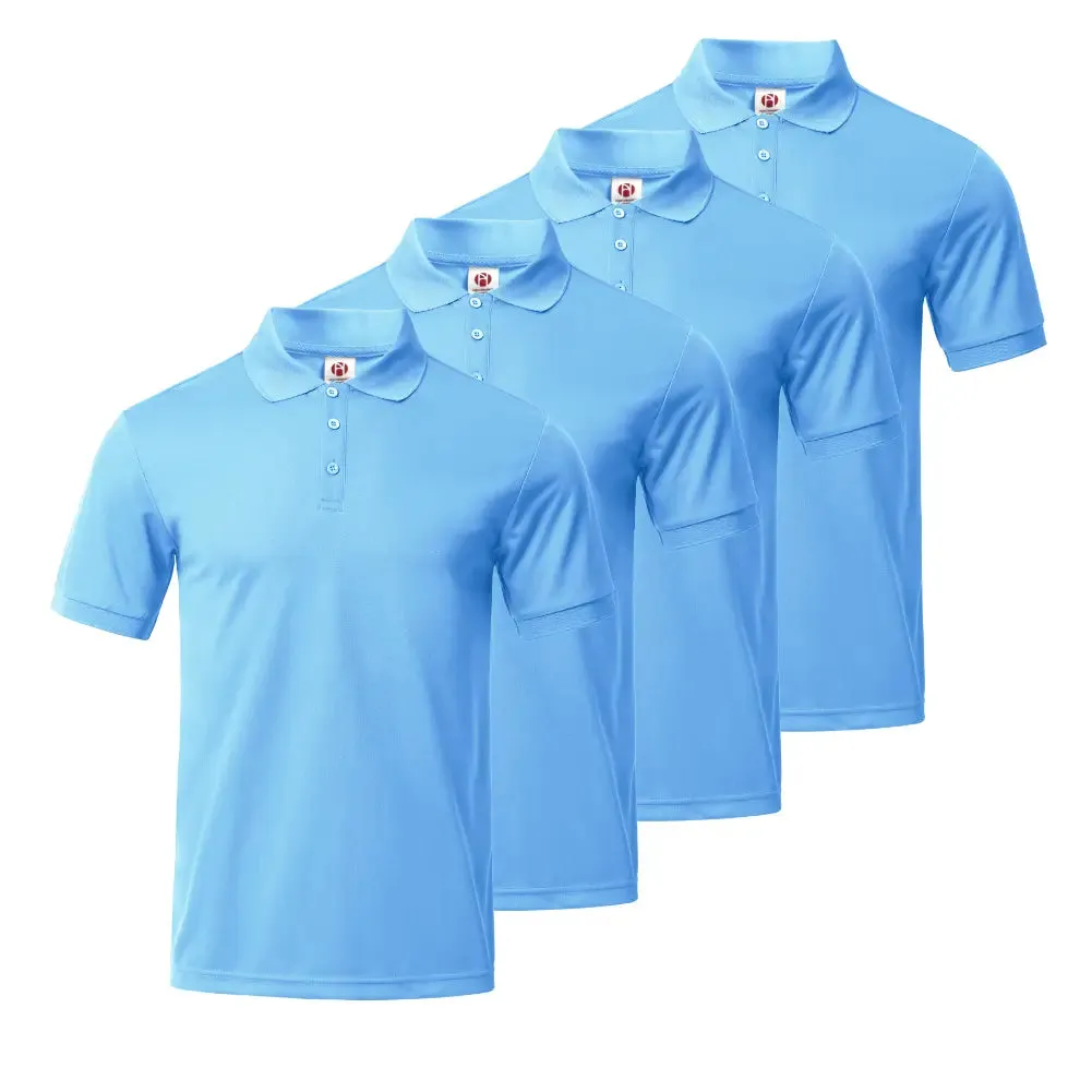 4 Pack Men's Collared Shirts