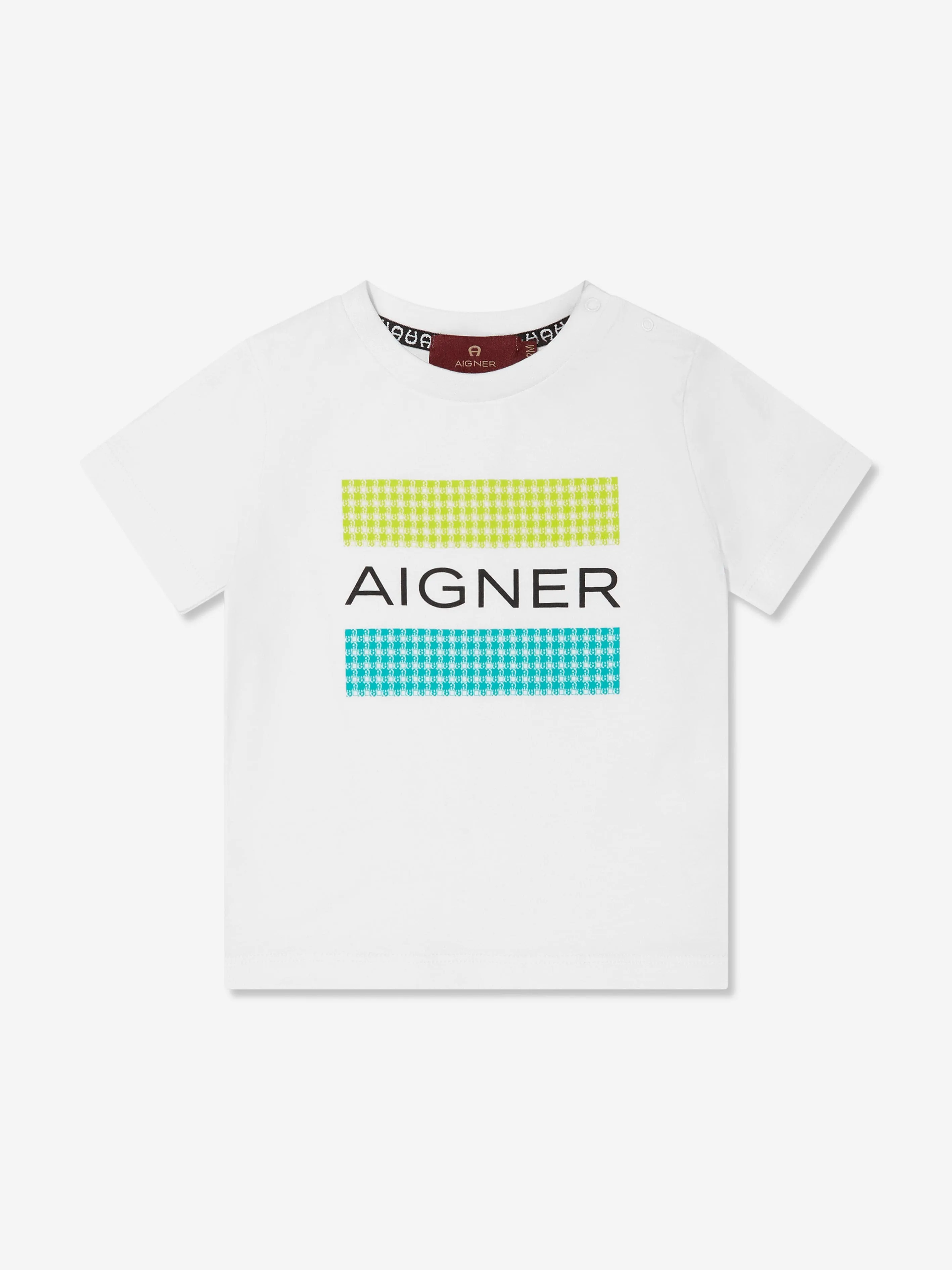 Aigner Baby Boys T-Shirt And Shorts Set in White