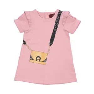 Aigner Kids Baby Girl's Pink Dress