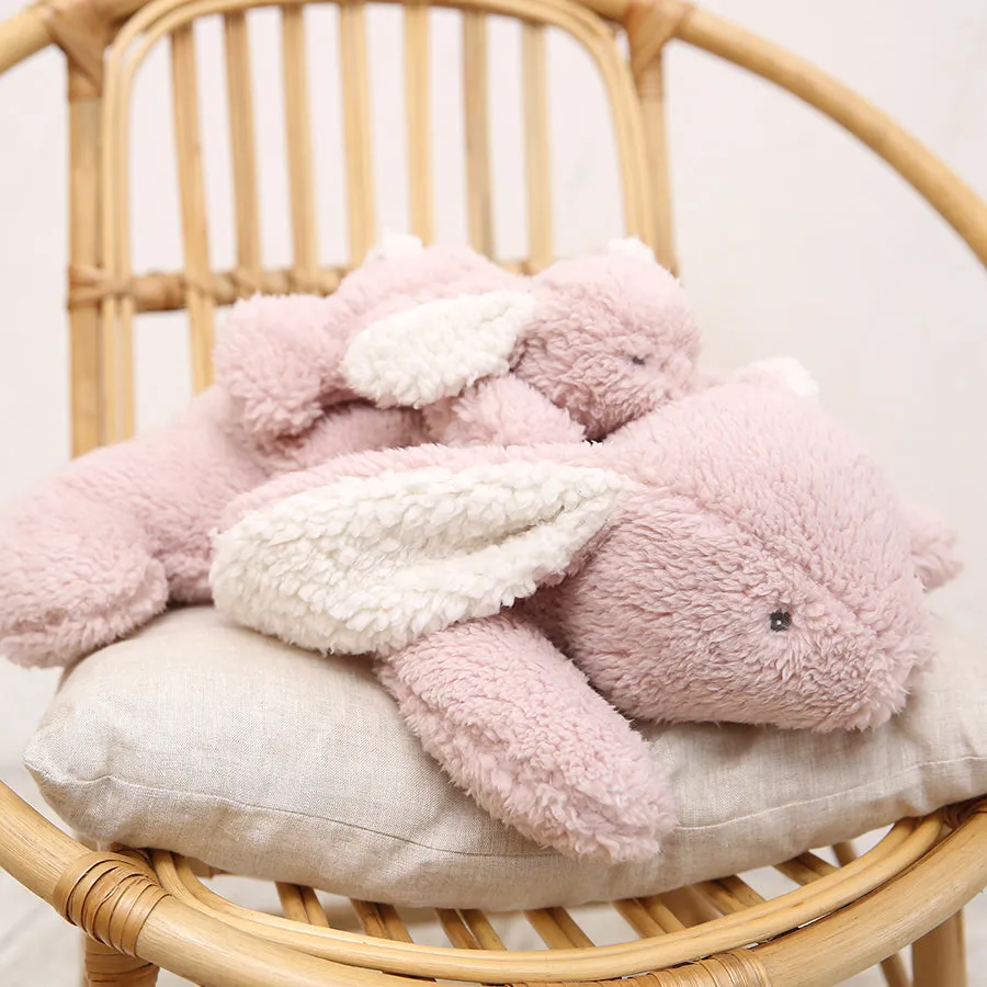 Albetta Sleepy Fleece Baby Pink Rabbit Toy