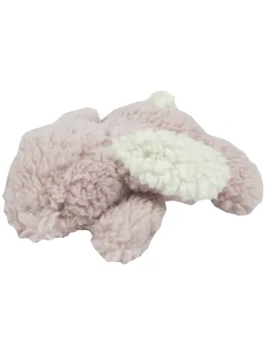 Albetta Sleepy Fleece Baby Pink Rabbit Toy