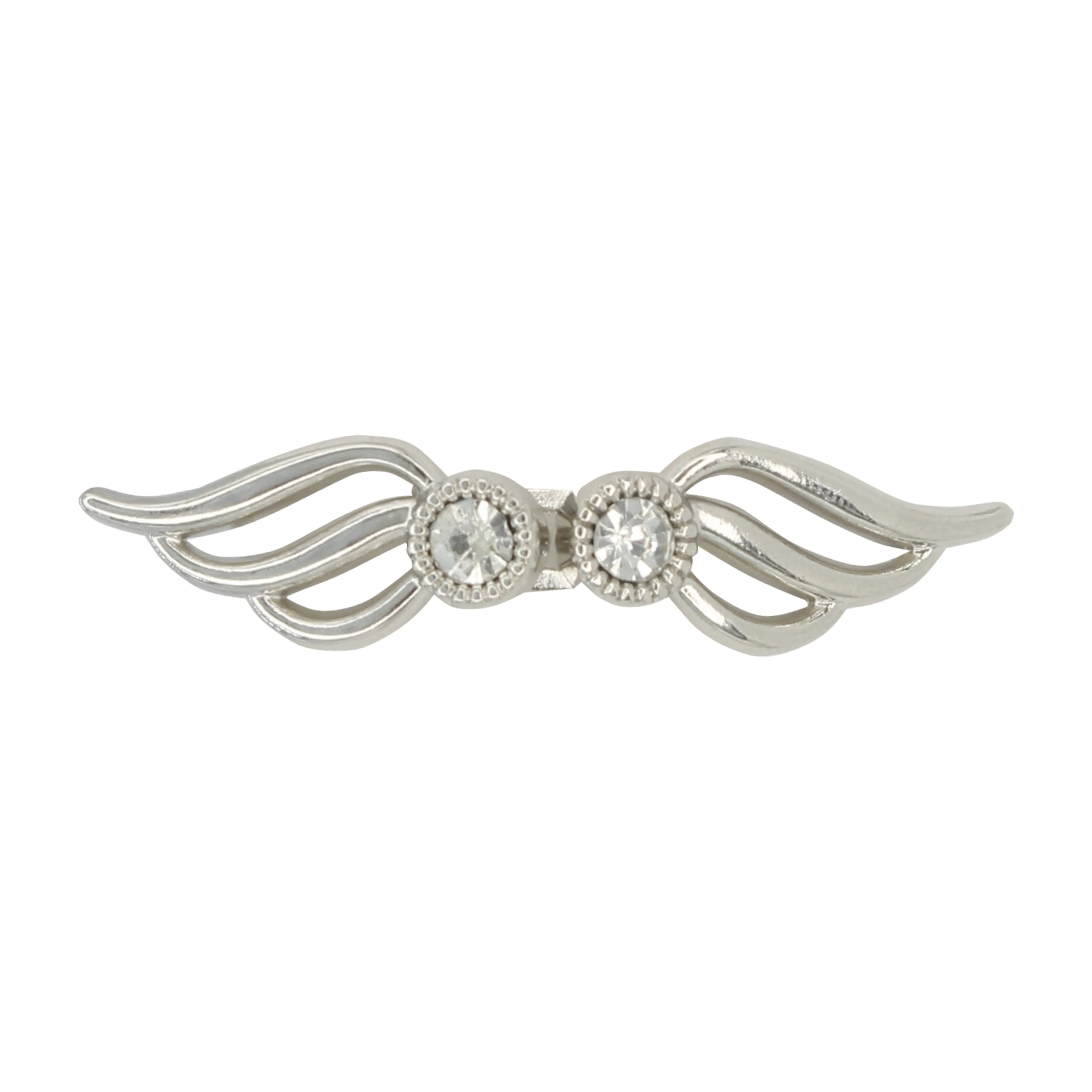 Angelic Wings Frog Closure Metal Buttons