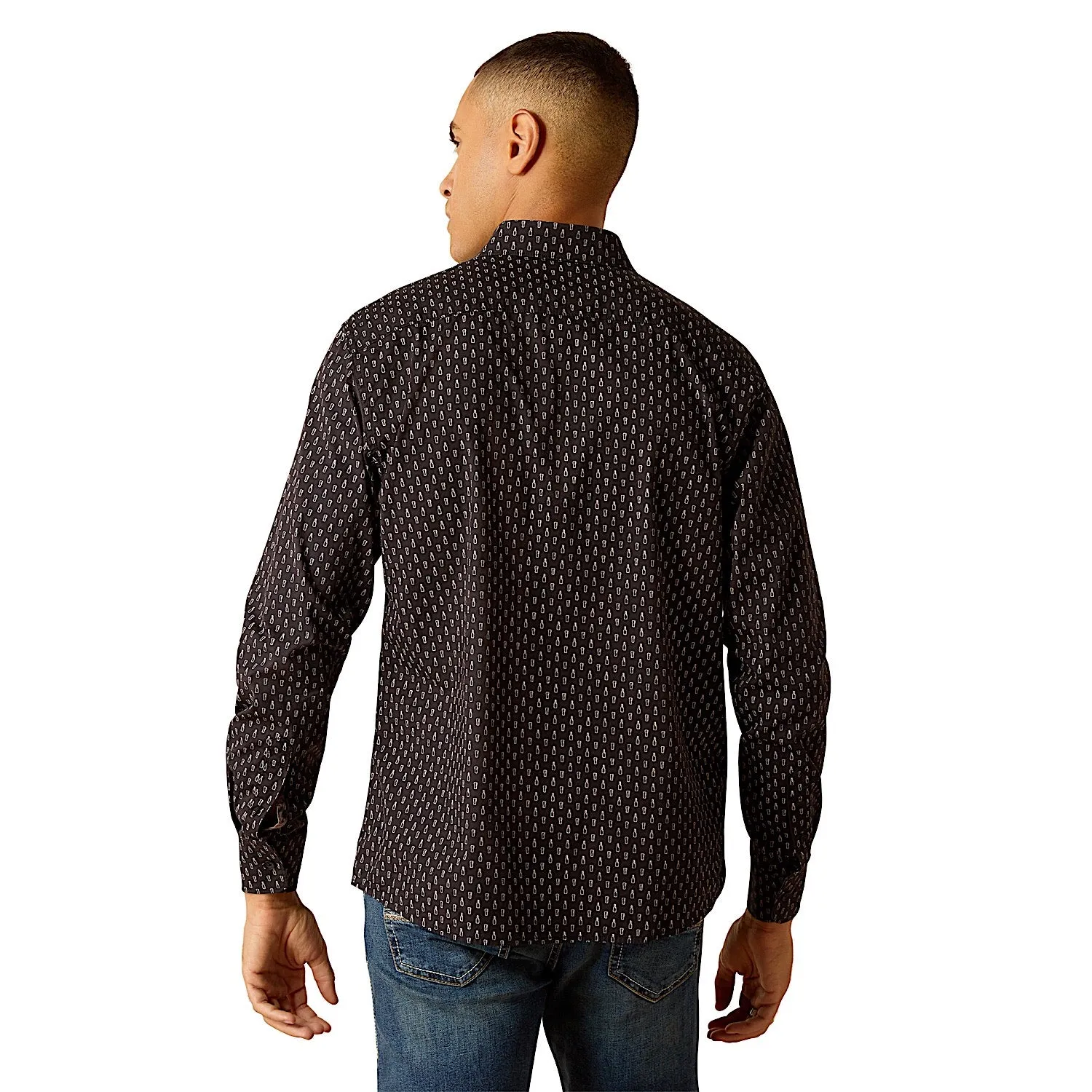 Ariat Men's Modern Fit Mitchell Shirt Phantom