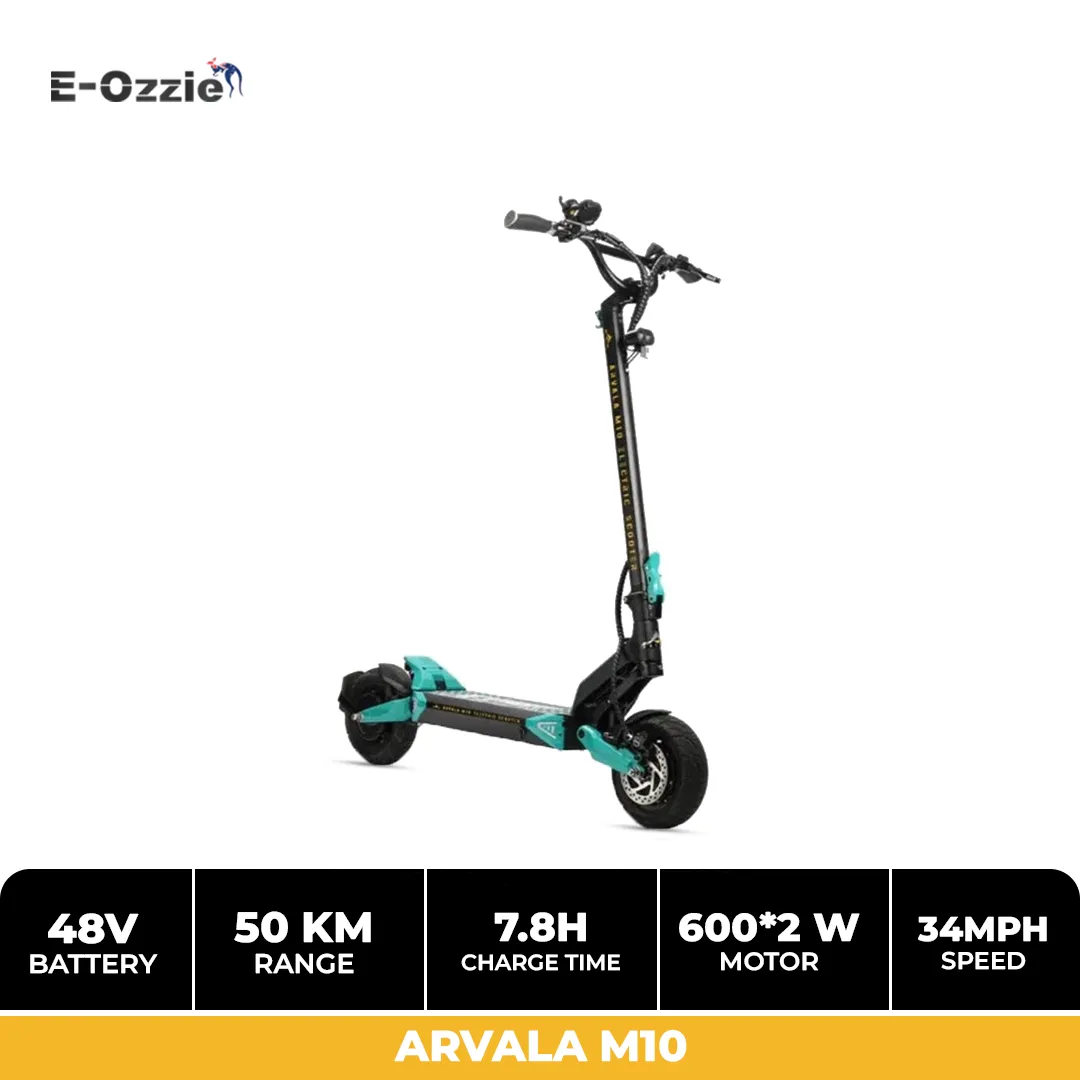 Arvala M10 Electric Scooter 2024 Dual Motor 23Ah 6 Months Free Service