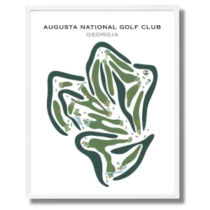 Augusta National Golf Club, Georgia - Printed Golf Courses