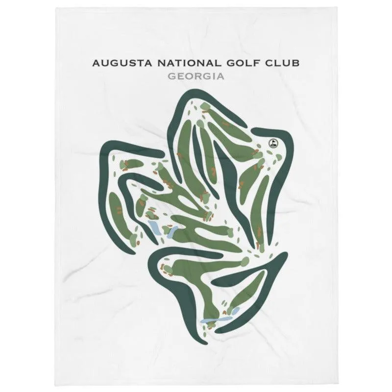 Augusta National Golf Club, Georgia - Printed Golf Courses