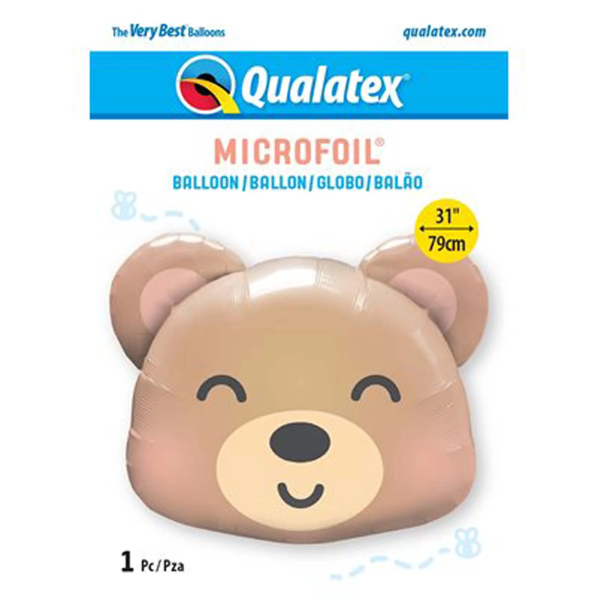 Baby Bear Supershape Balloon, 31 Inches, 1 Count