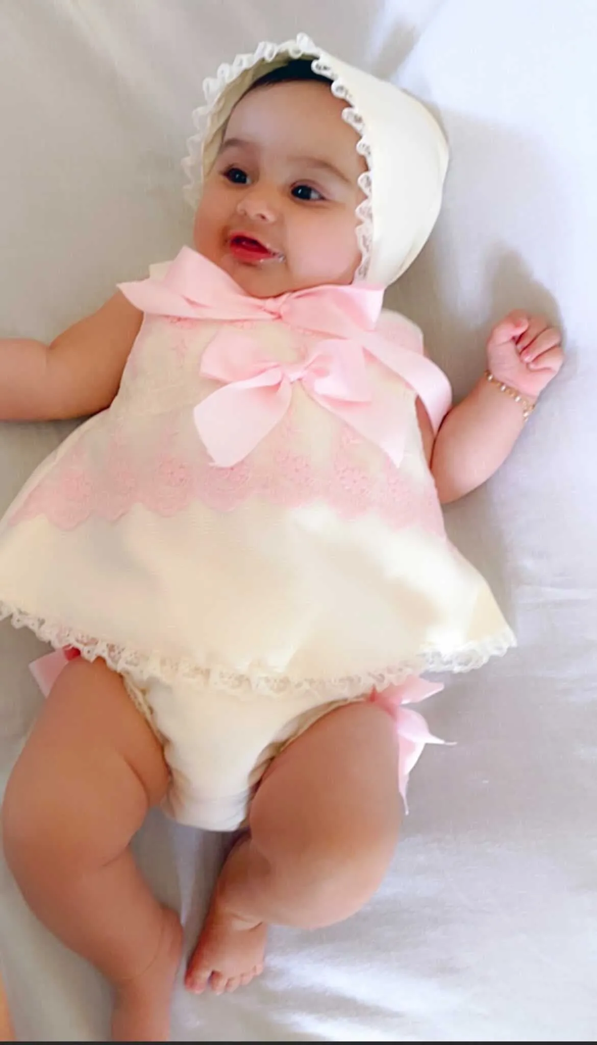 Baby Girl Pink Dress & Jacket