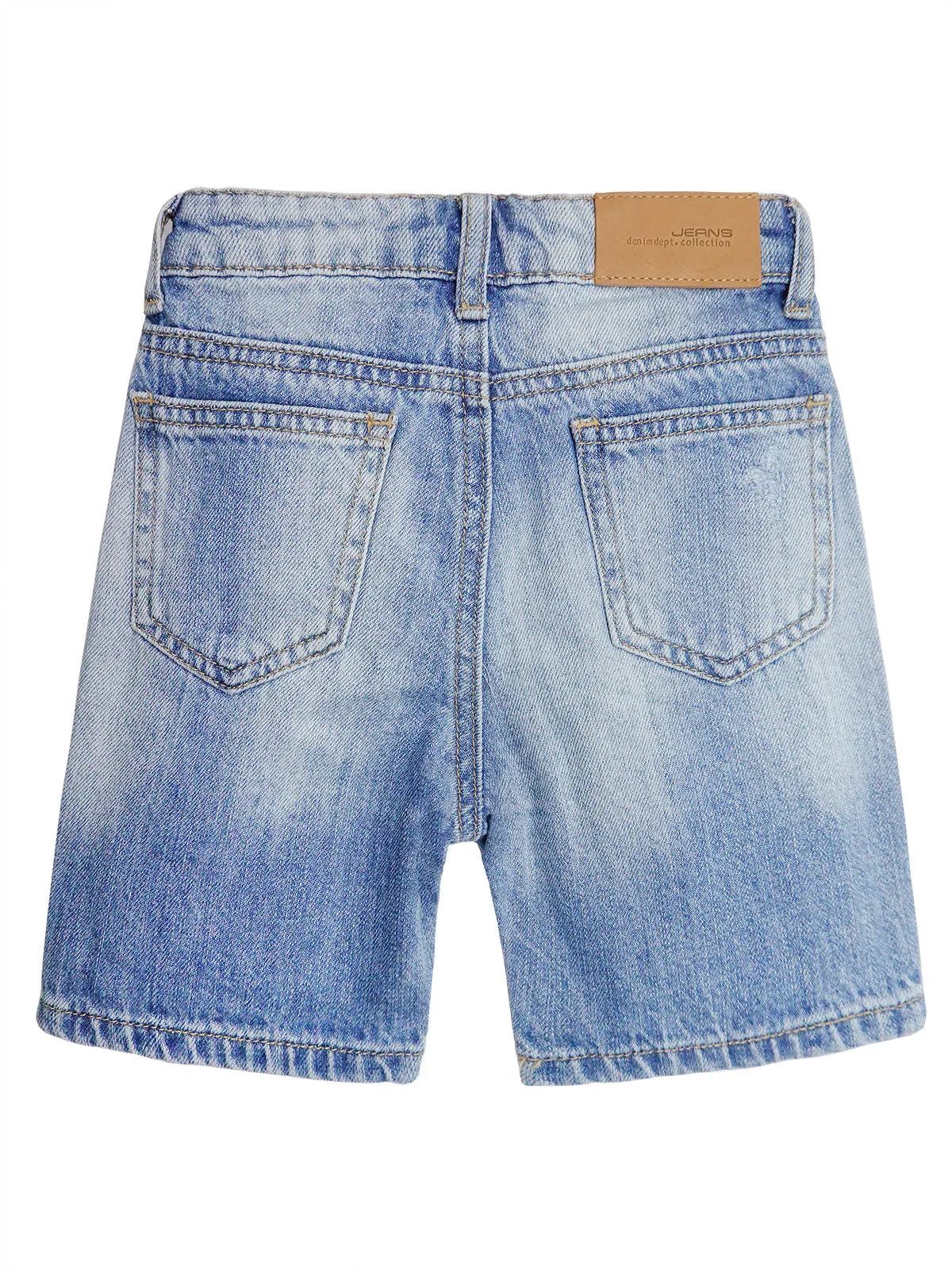 Baby Girls Boys Jeans Shorts Distressed Ripped Gradient Colors Cute Summer Pants