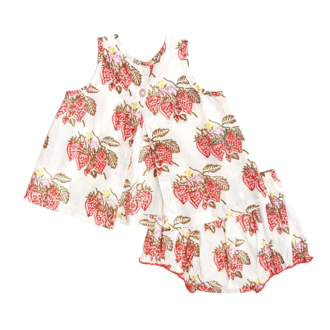 Baby Girls Jaipur 2-Piece Set - Wild Strawberries