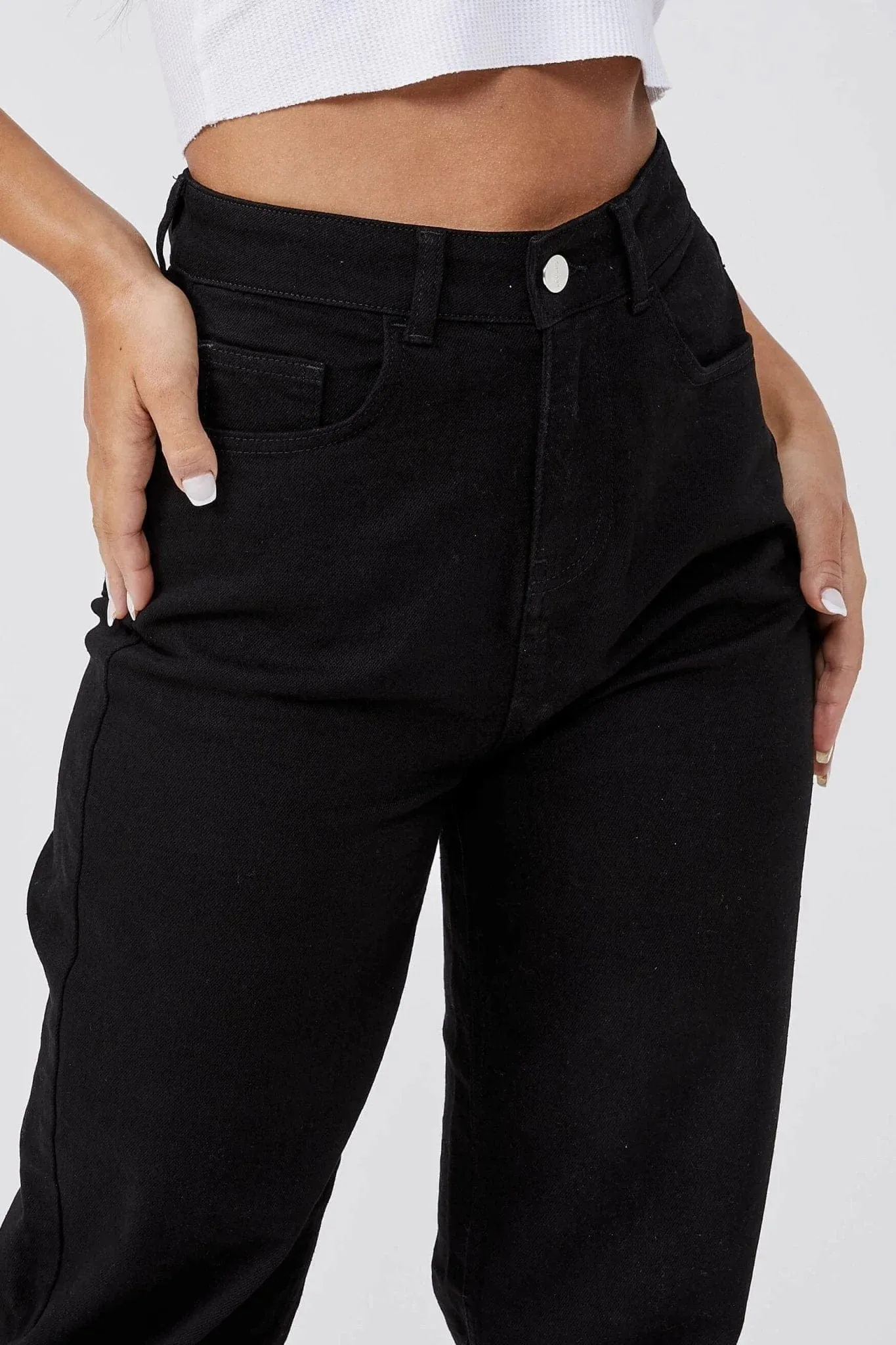 BAGGY JEANS - BLACK