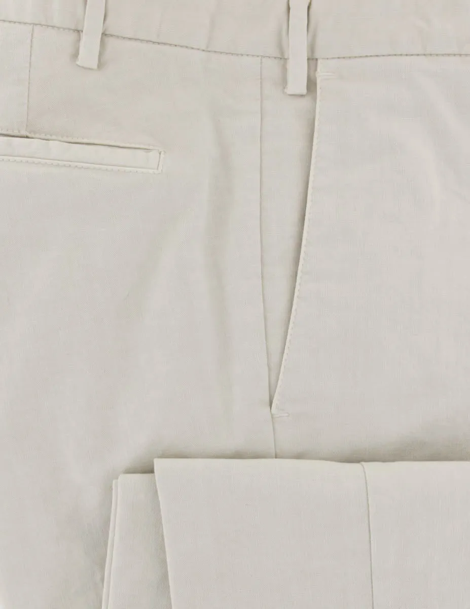 Barba Napoli Cream Pants