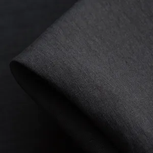 Bedford Black Washed Linen