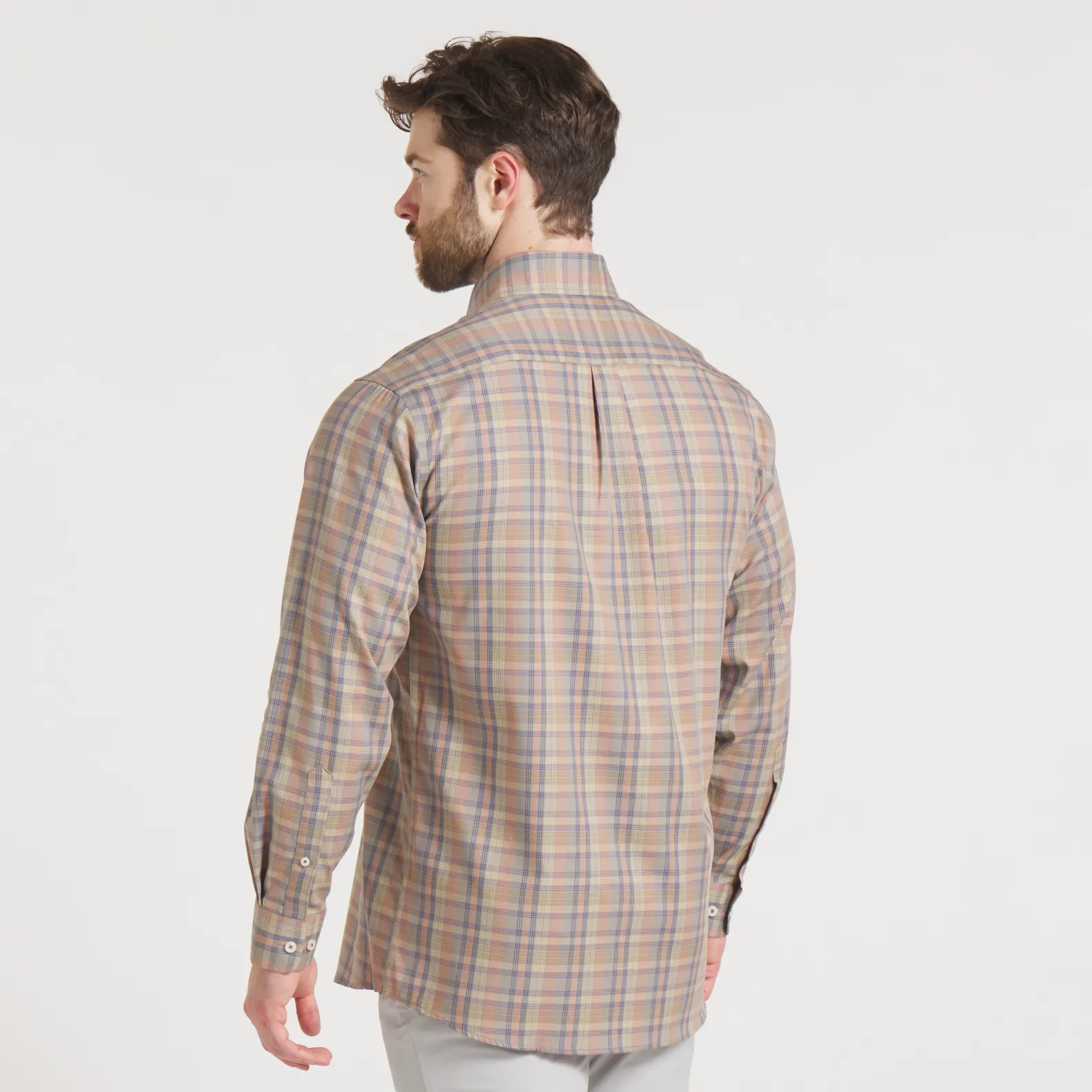 Benton Grid Dress Shirt