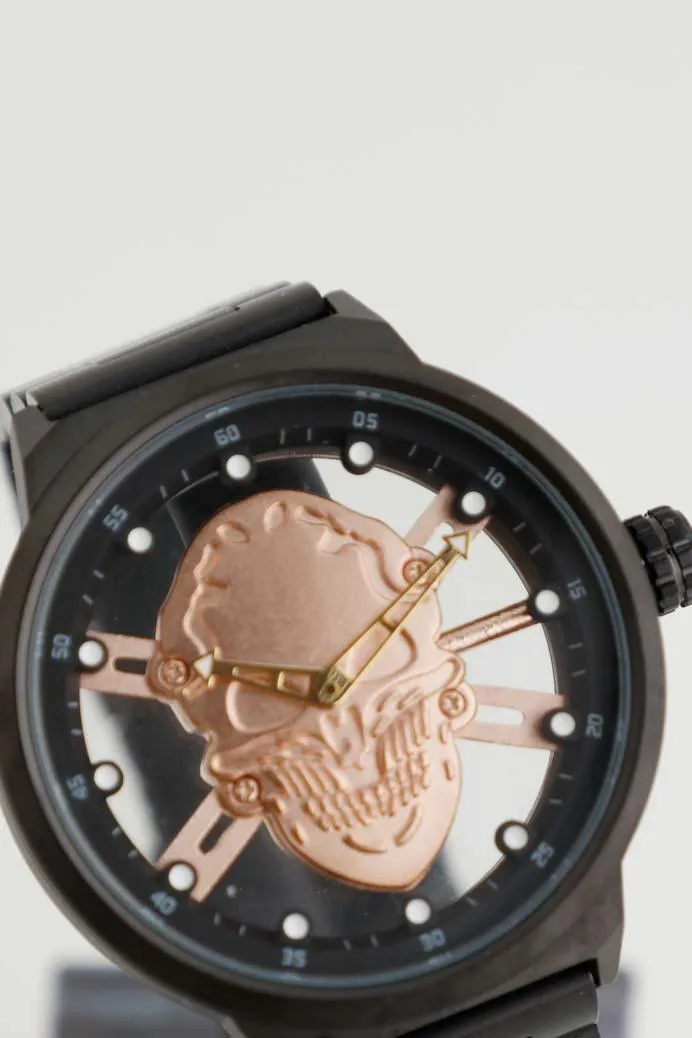 BIDEN SKULL FACE MEN'S WATCH