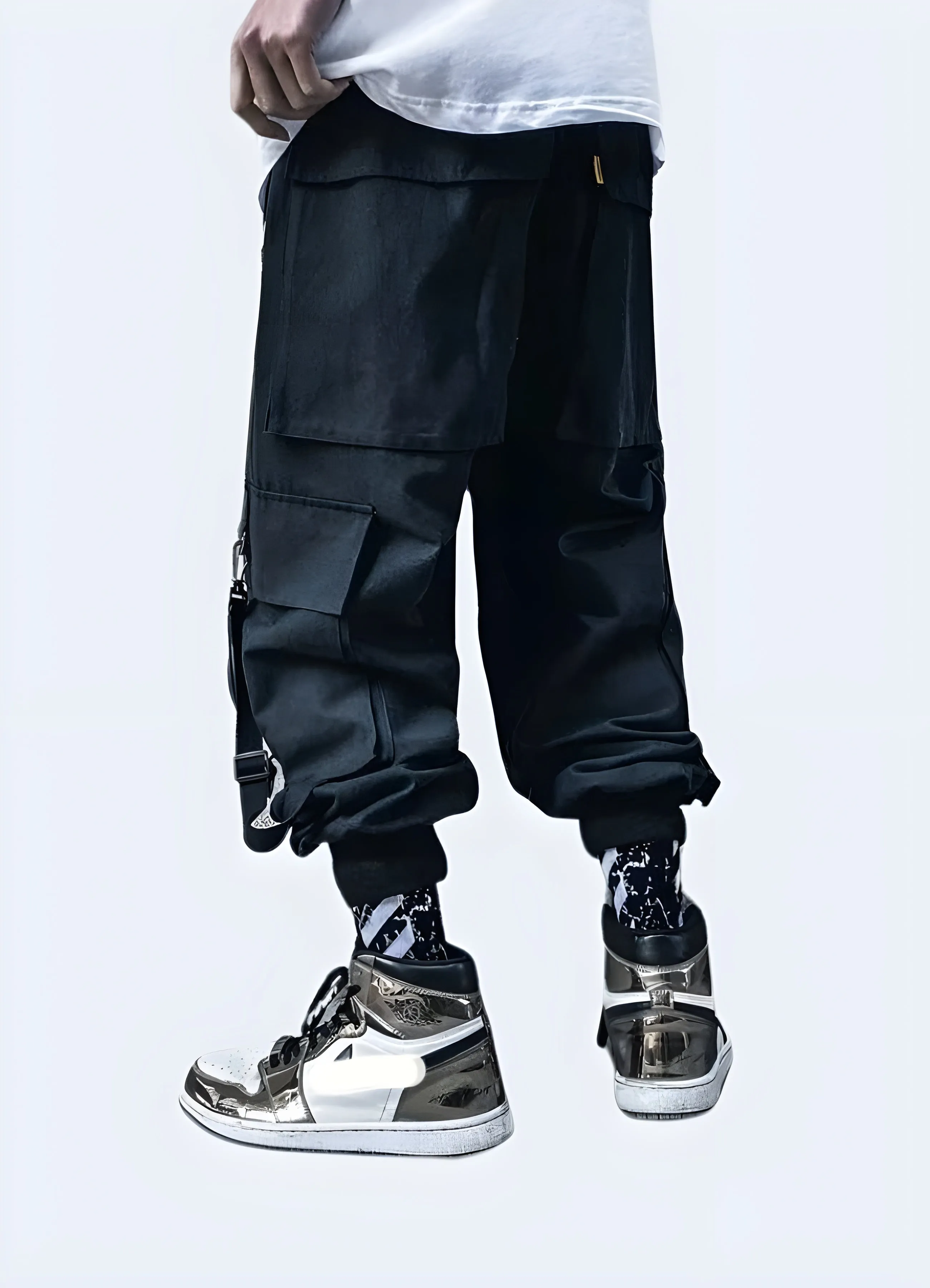 Black Techwear Pants