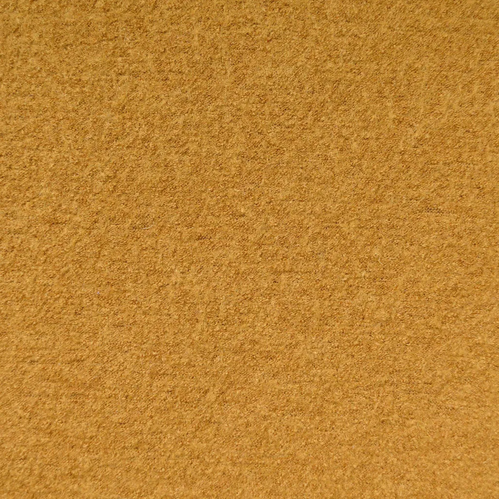 Boiled Wool Blend Coating Turmeric