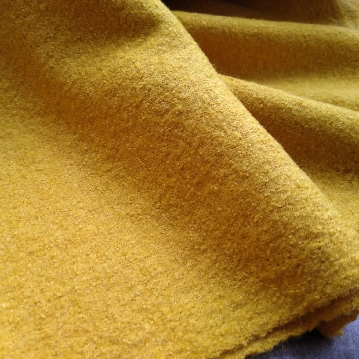 Boiled Wool Viscose / Sunflower