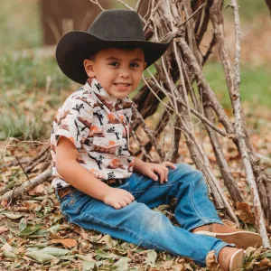 Boys Desert Pearl Snap Shirt