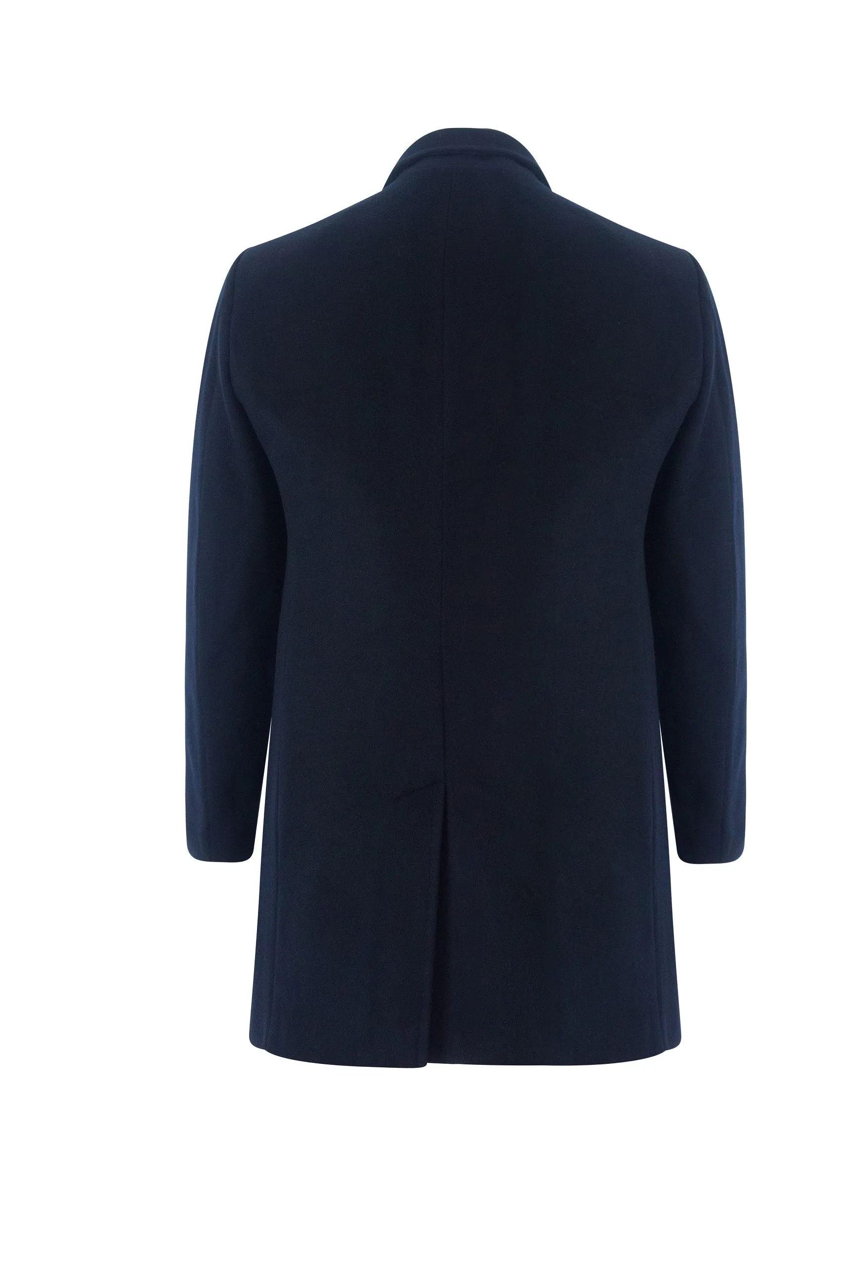 Boys Short Dark Navy Coat