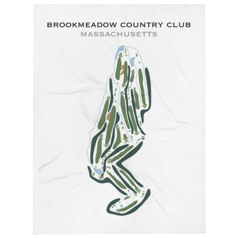 Brookmeadow Country Club, Massachusetts - Printed Golf Courses