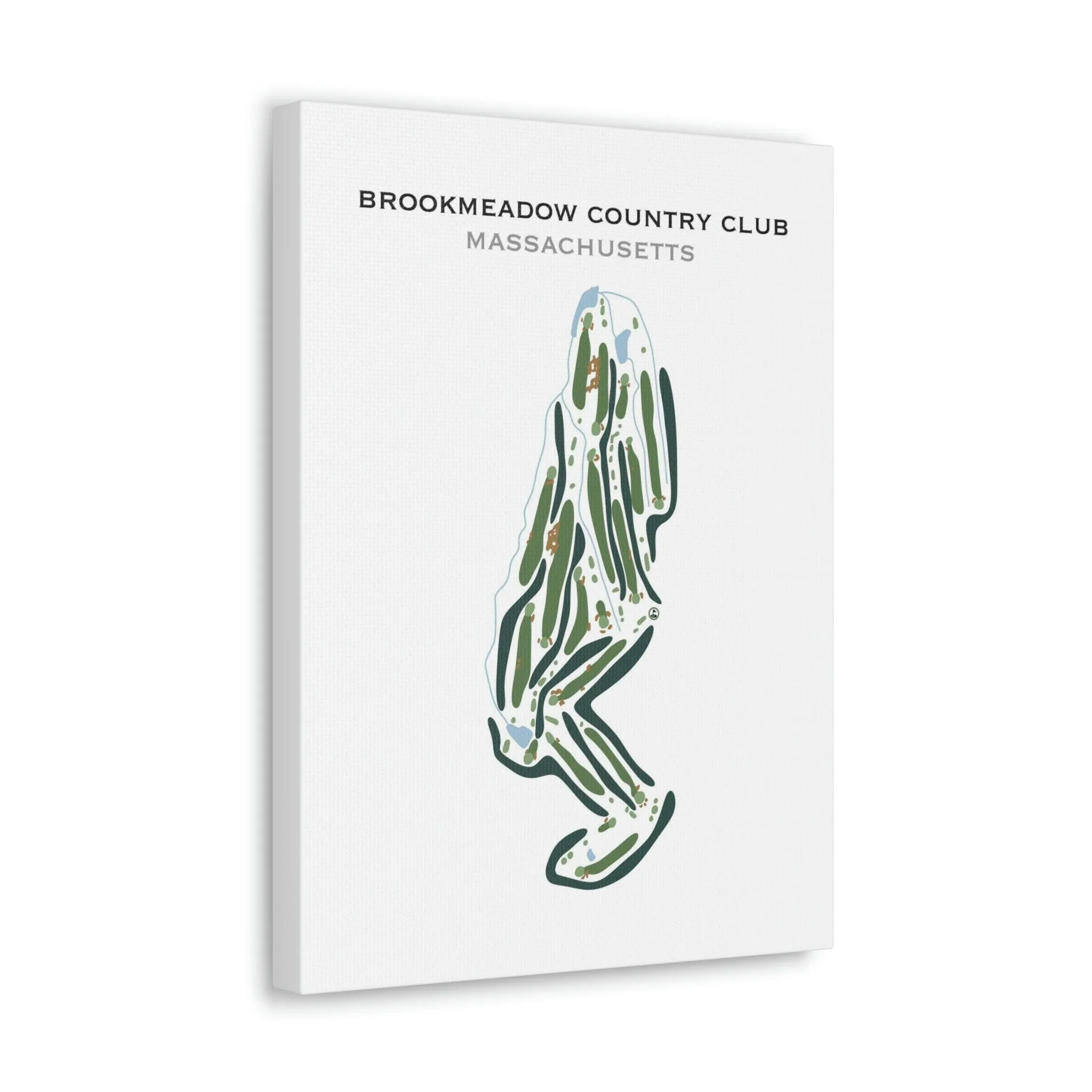 Brookmeadow Country Club, Massachusetts - Printed Golf Courses