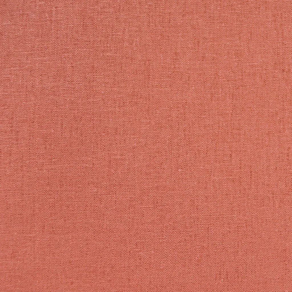 Brussels Washer Linen Blend Solid Pink Clay