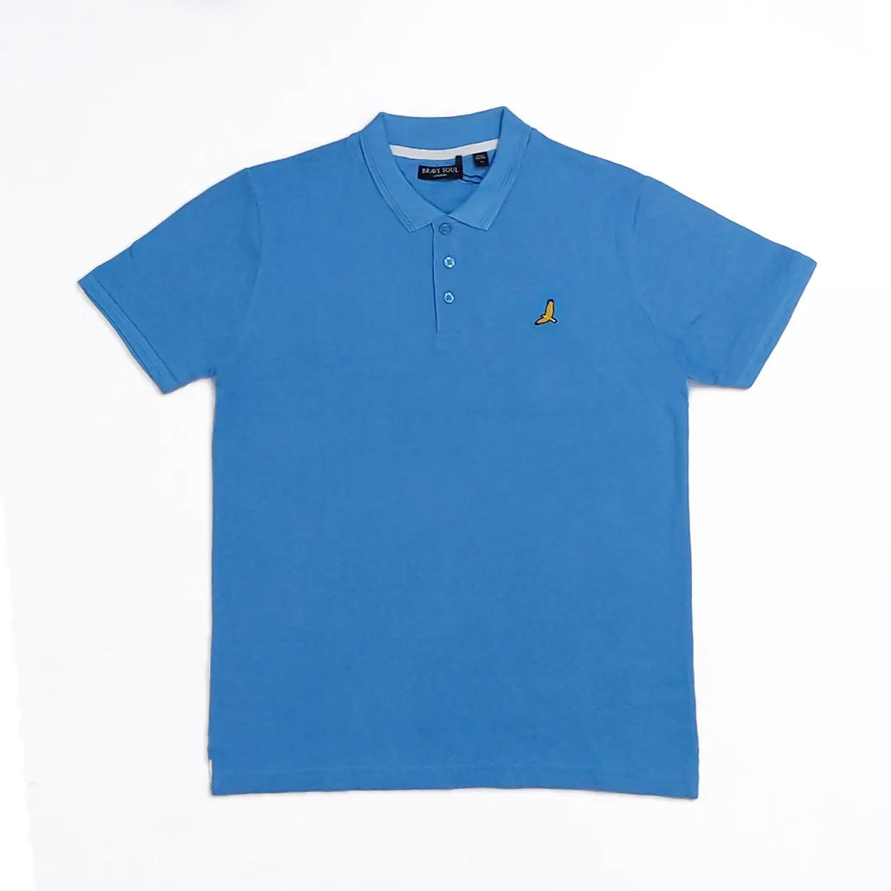 BS - Men 'Sky Blue' Housemark Slim Fit Polo BS74