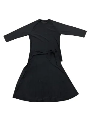 ByTheWai Black Tie Swim Skirt