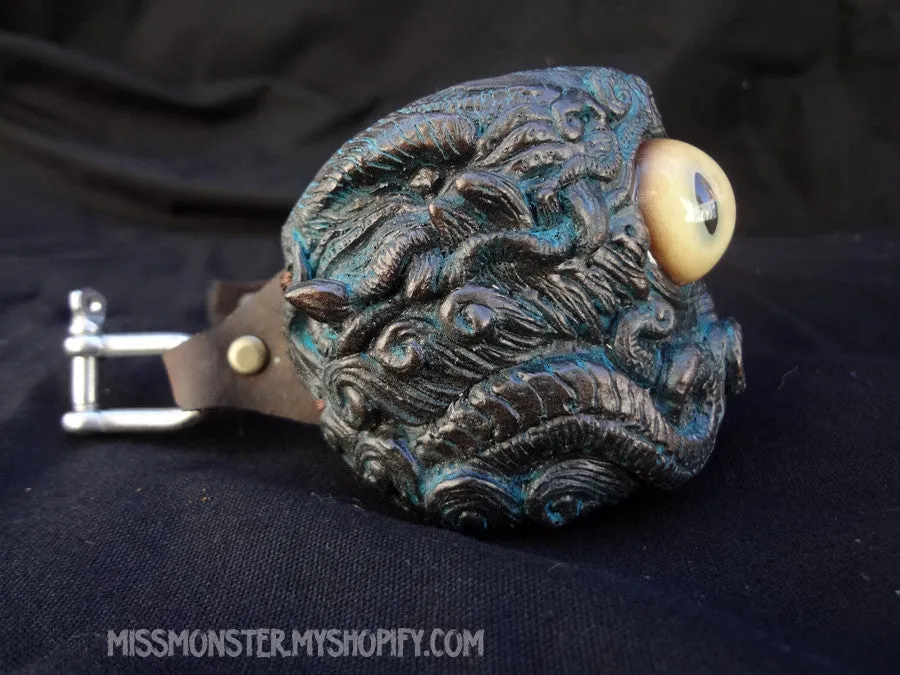 CAST RESIN CREATURE CUFF