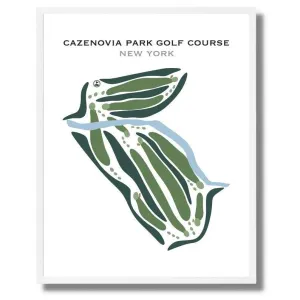 Cazenovia Park Golf Course, New York - Printed Golf Courses