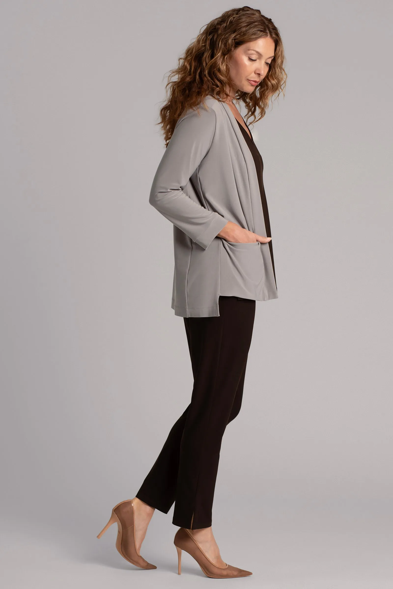 Core Cardigan | Taupe