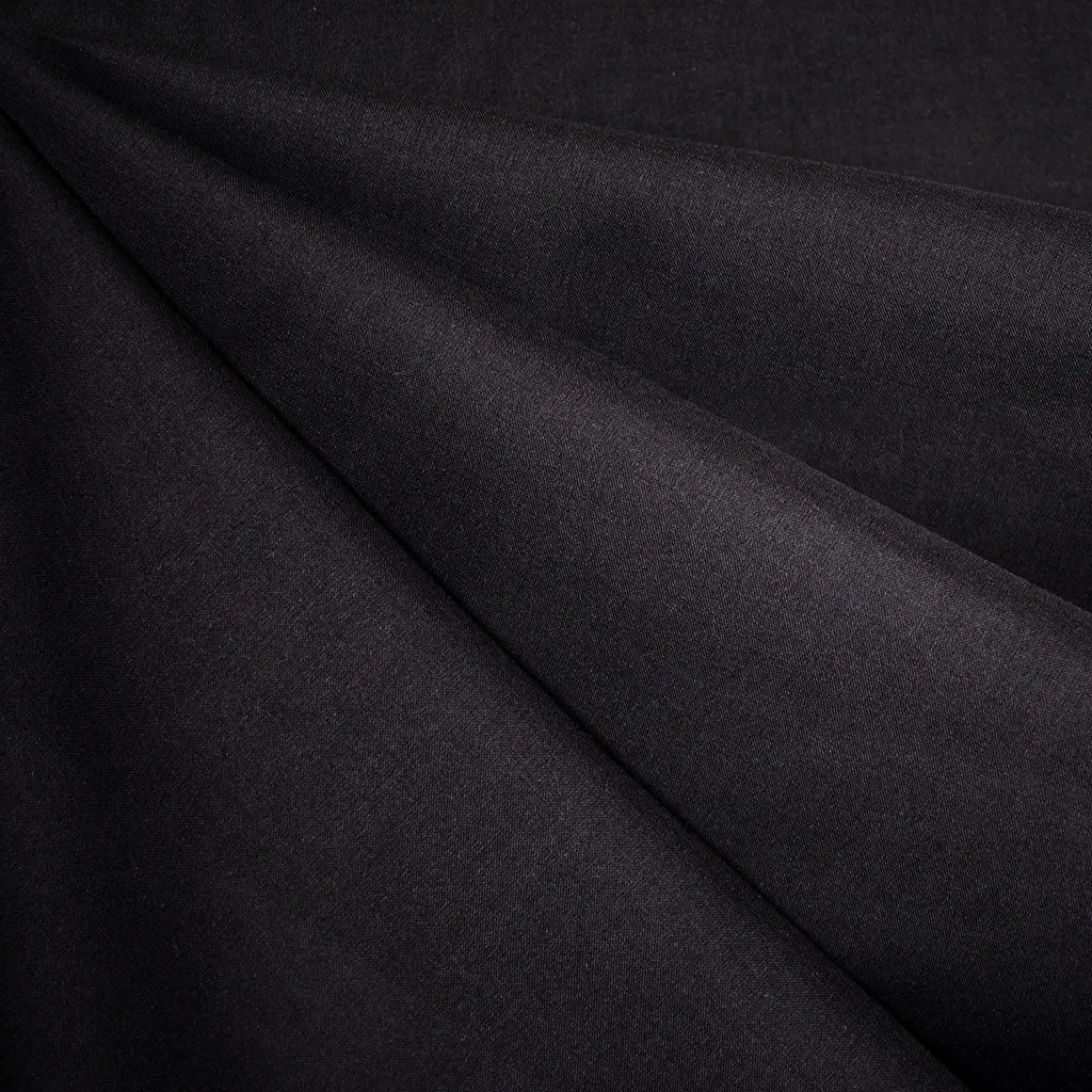 Cotton Voile Solid Black