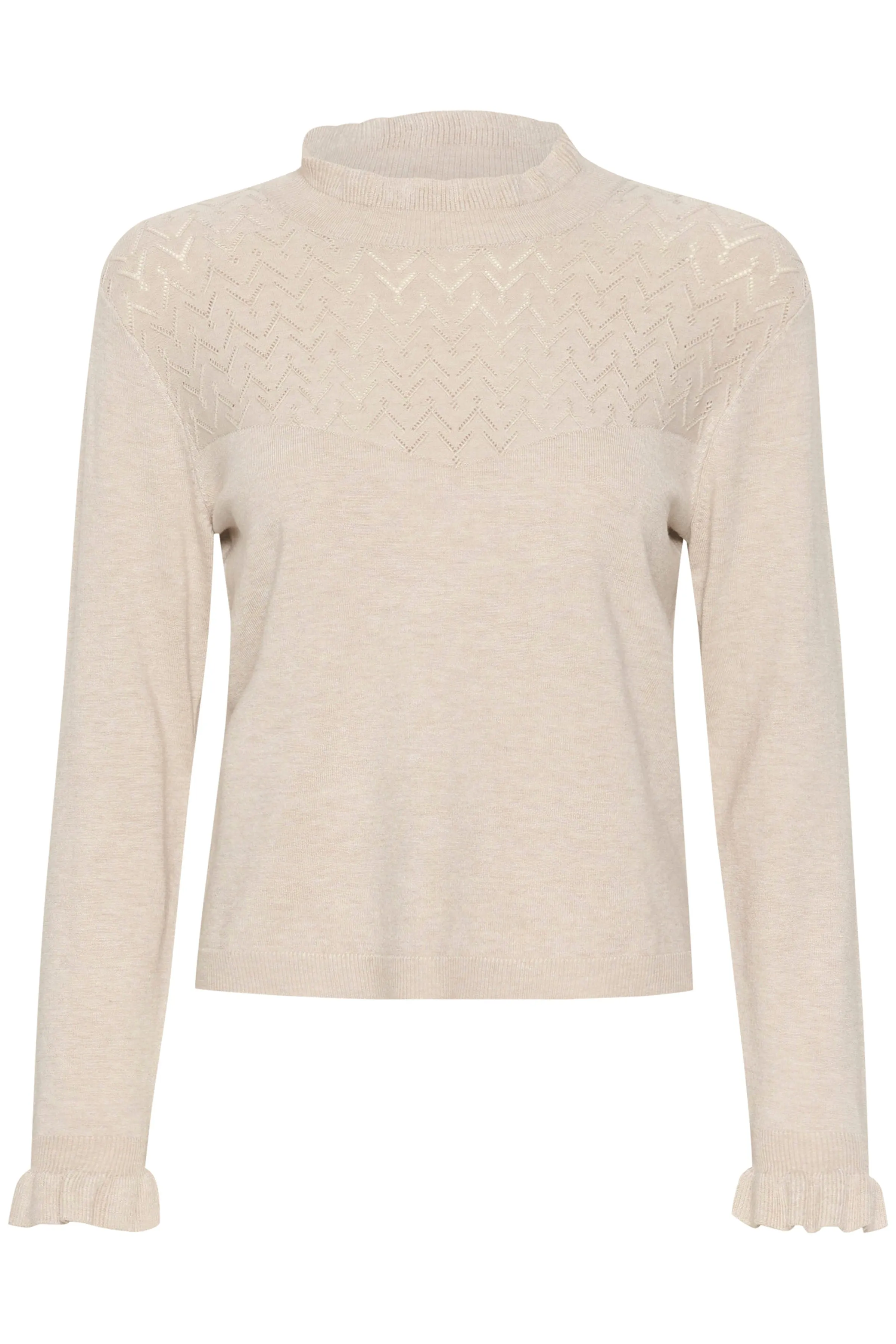 Cream Villea Knit Sweater