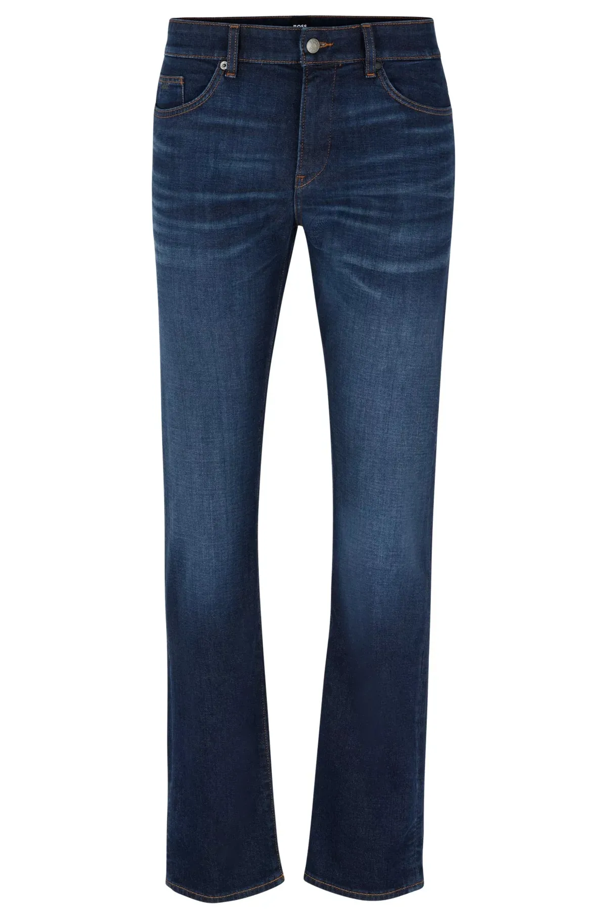 Delaware3 Slim Fit Jeans in Super Soft Dark-Blue Denim 50488490 Navy