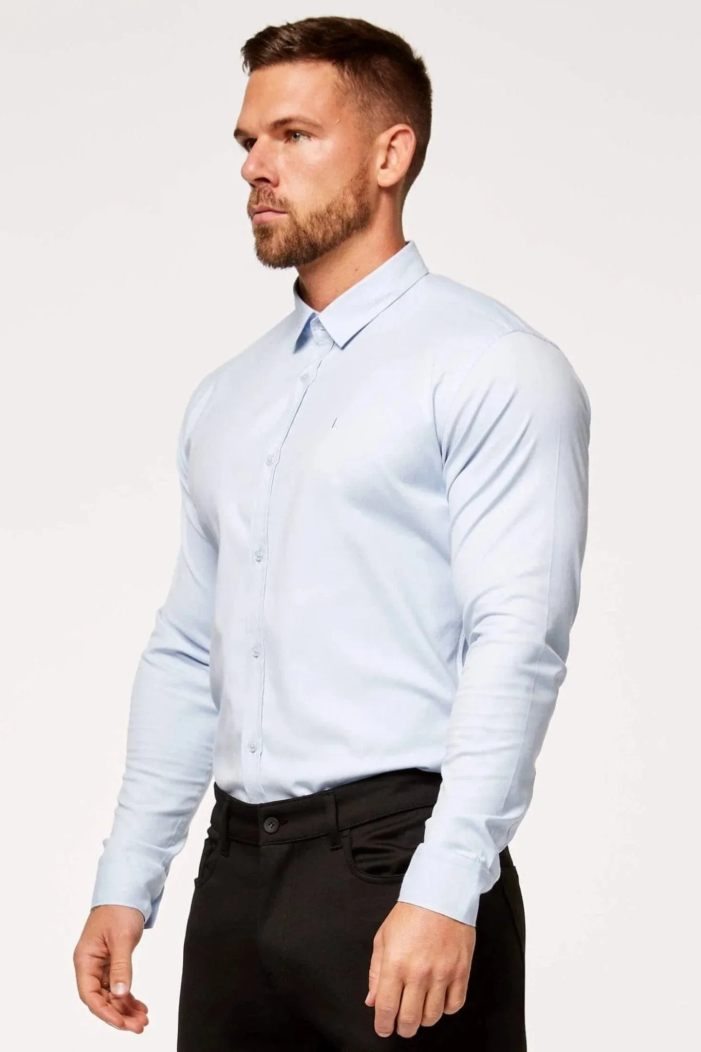 DRESS SHIRT - BABY BLUE