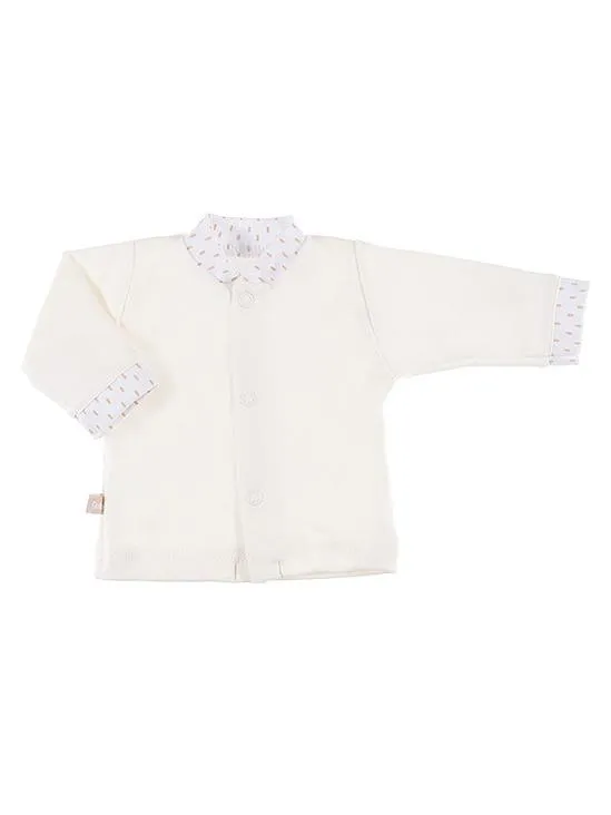 Early Baby Long Sleeved Top, Cream