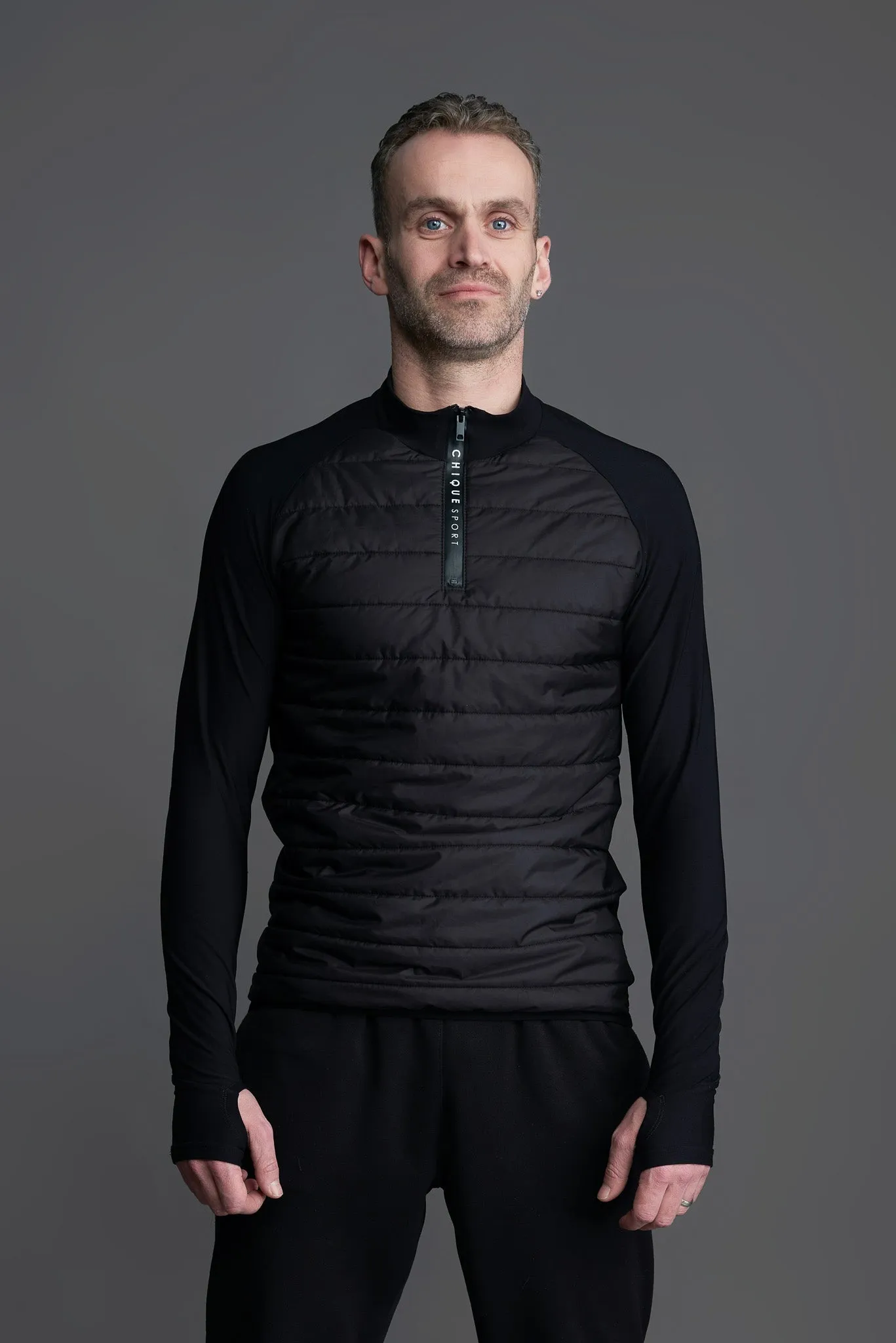 Mens Empower Padded Half-Zip Top - Enhanced ActiveSupport