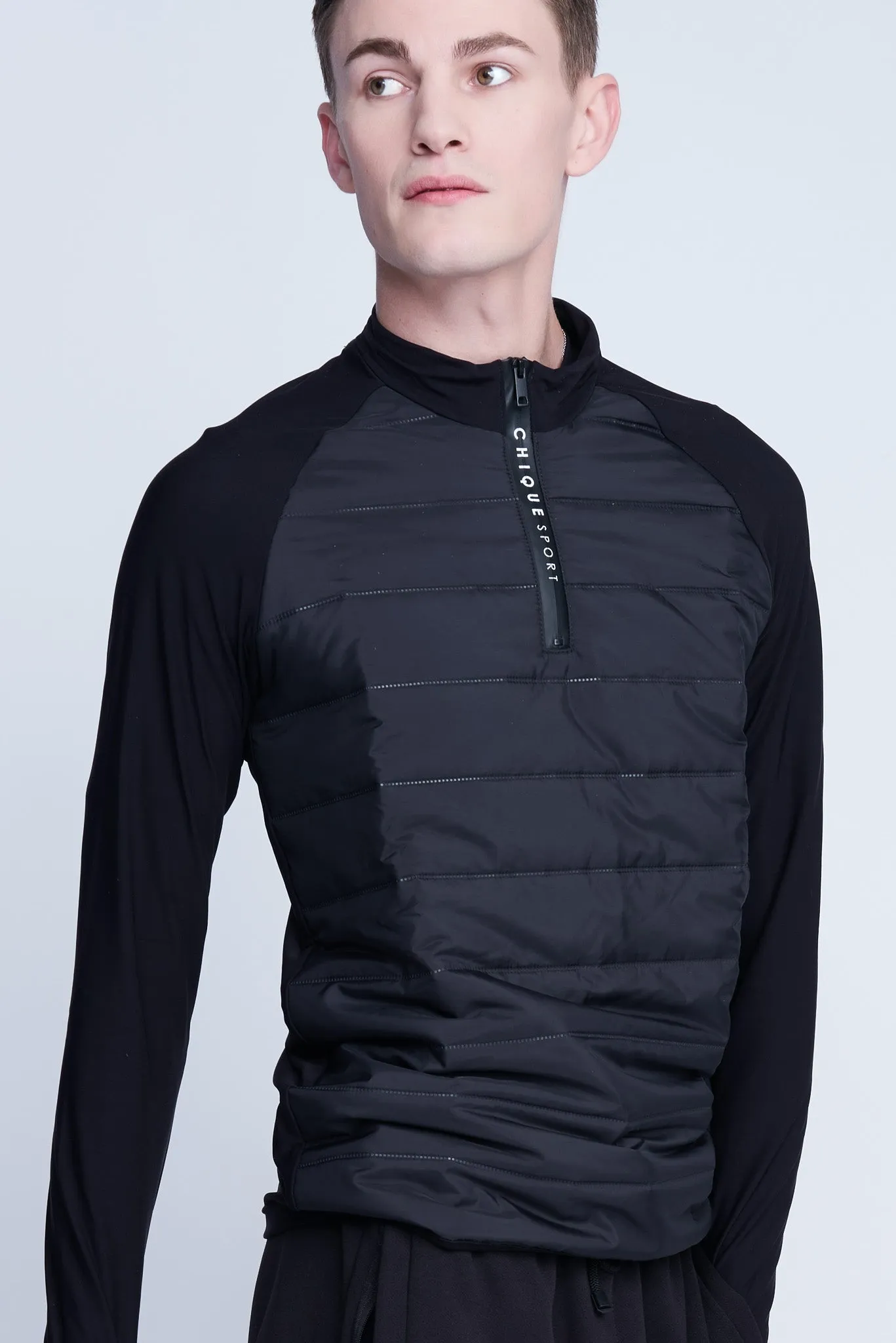 Mens Empower Padded Half-Zip Top - Enhanced ActiveSupport