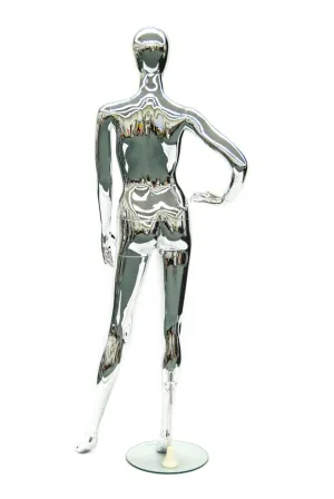 Female Chrome Mannequin MM-8013