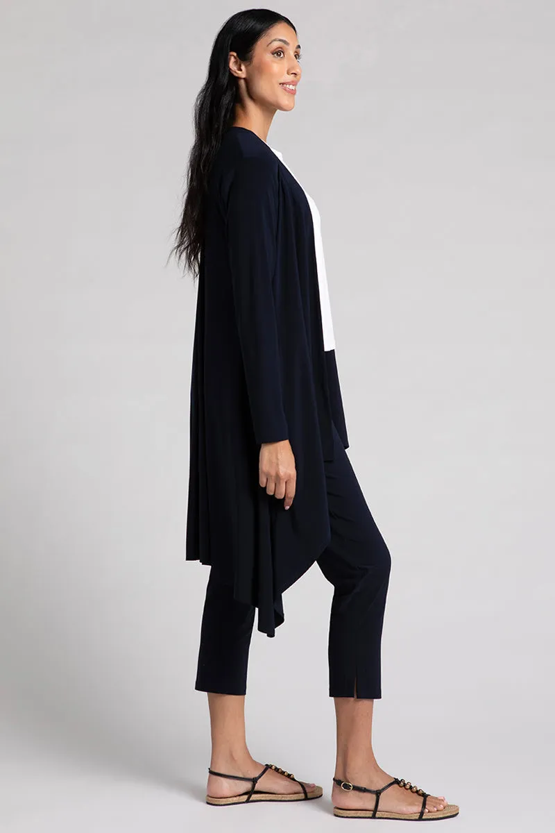 Flutter Duster Cardigan | Navy