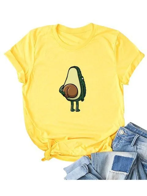 Funny Banana Print and more Casual Cotton T-Shirts