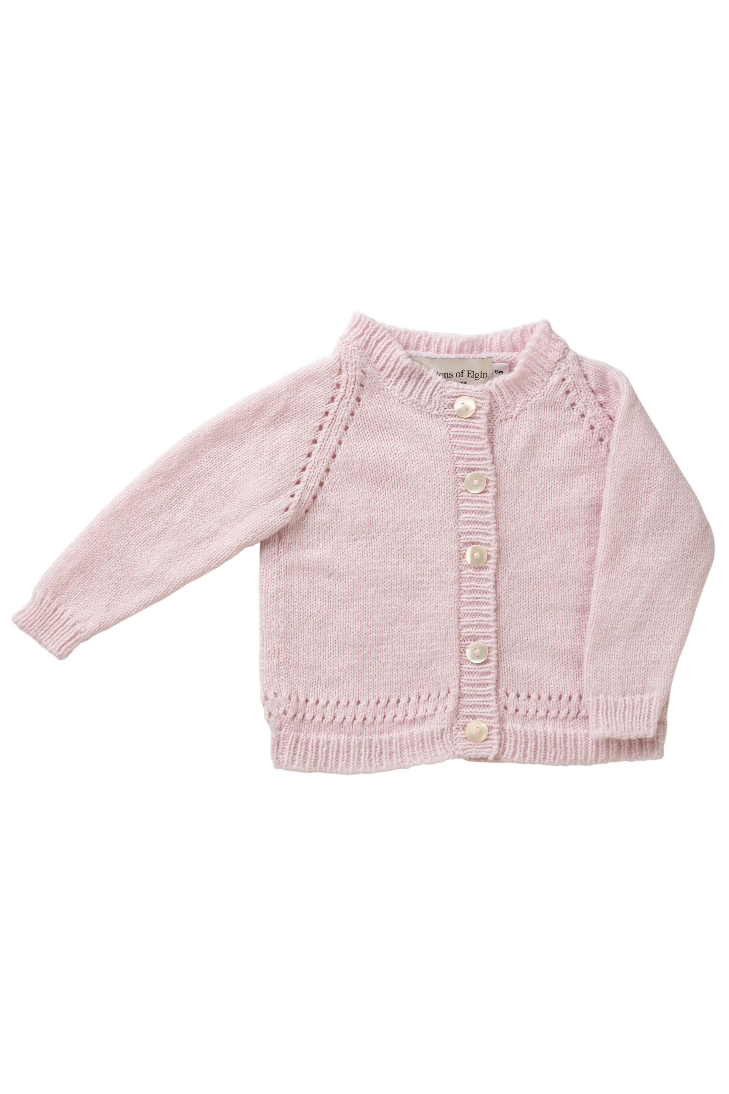 Hand Knit Cashmere Baby Cardigan